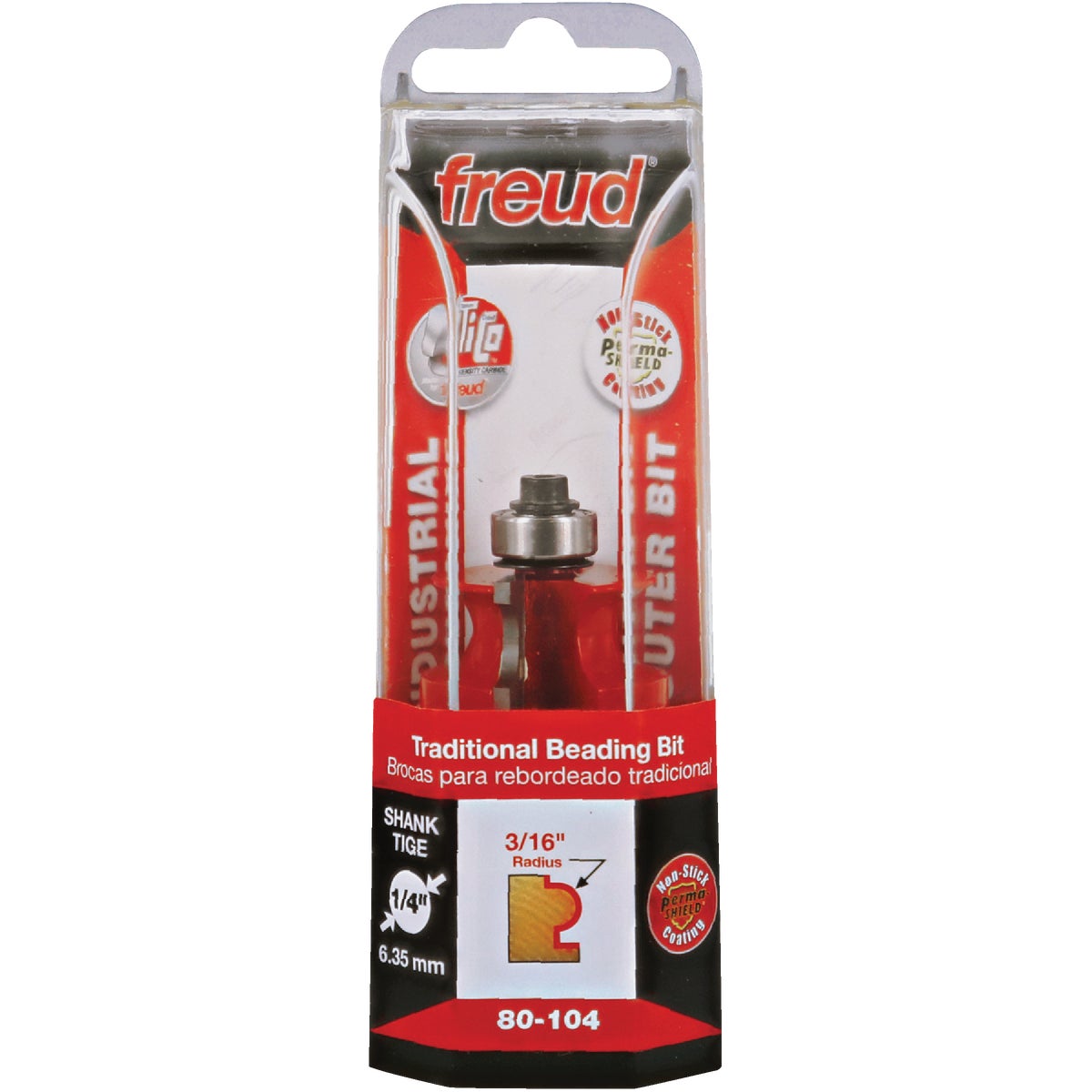 Freud 3/16 In. Radius Traditional Beading Router Bit