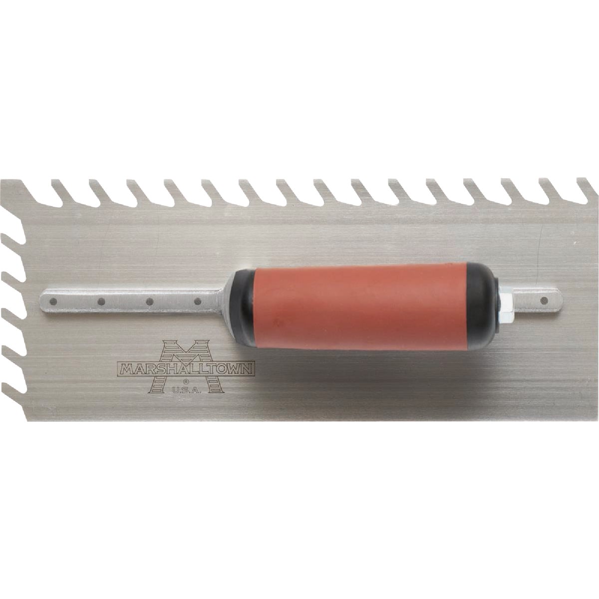 Marshalltown LayFlat 11 In. L 3/8 In. Notched Drywall Trowel Image 4