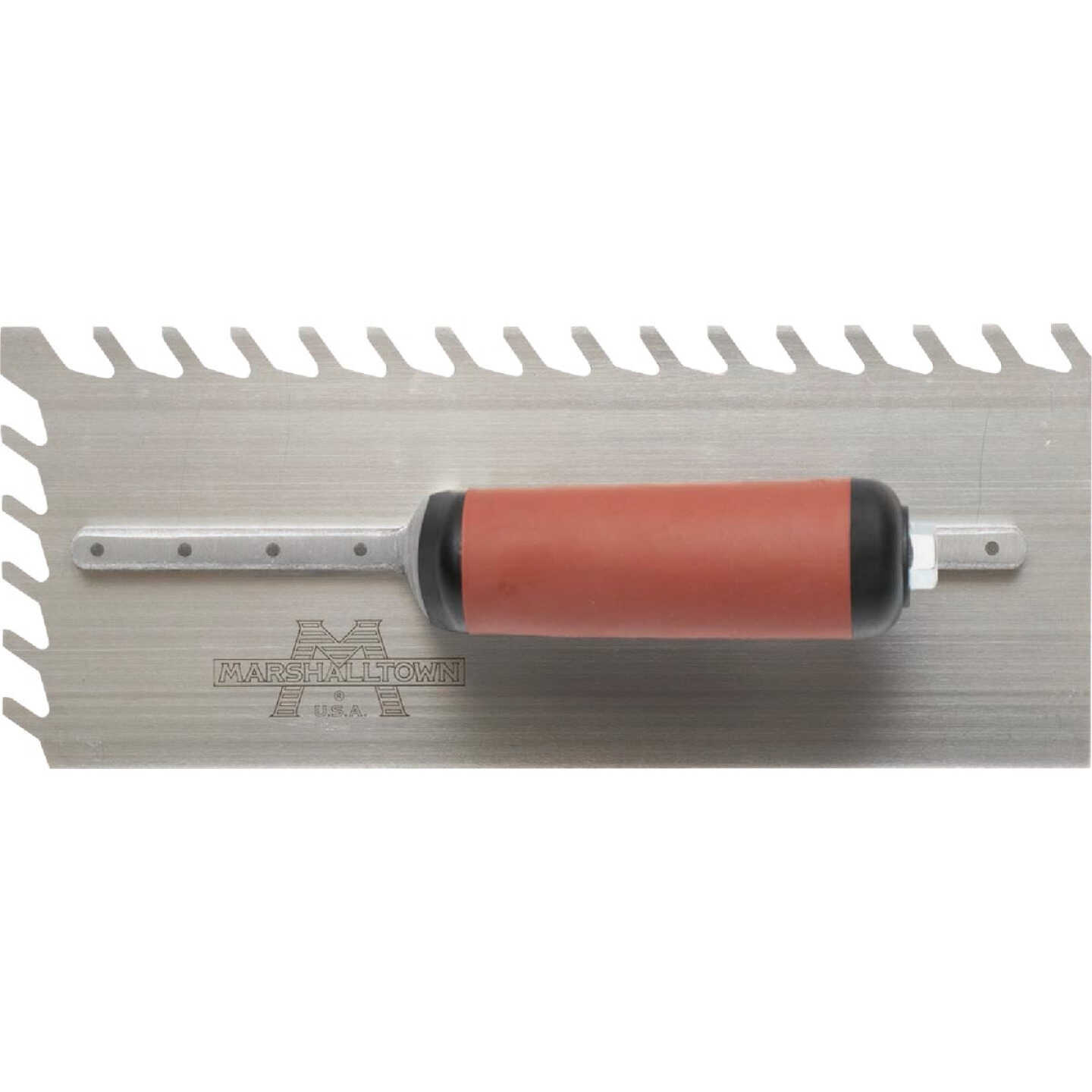 Marshalltown LayFlat 11 In. L 3/8 In. Notched Drywall Trowel Image 4