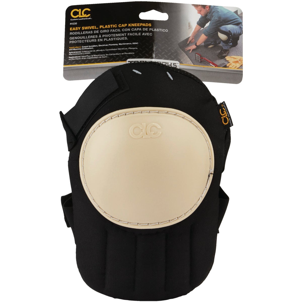 CLC Thick Foam Easy Swivel Kneepads Image 2