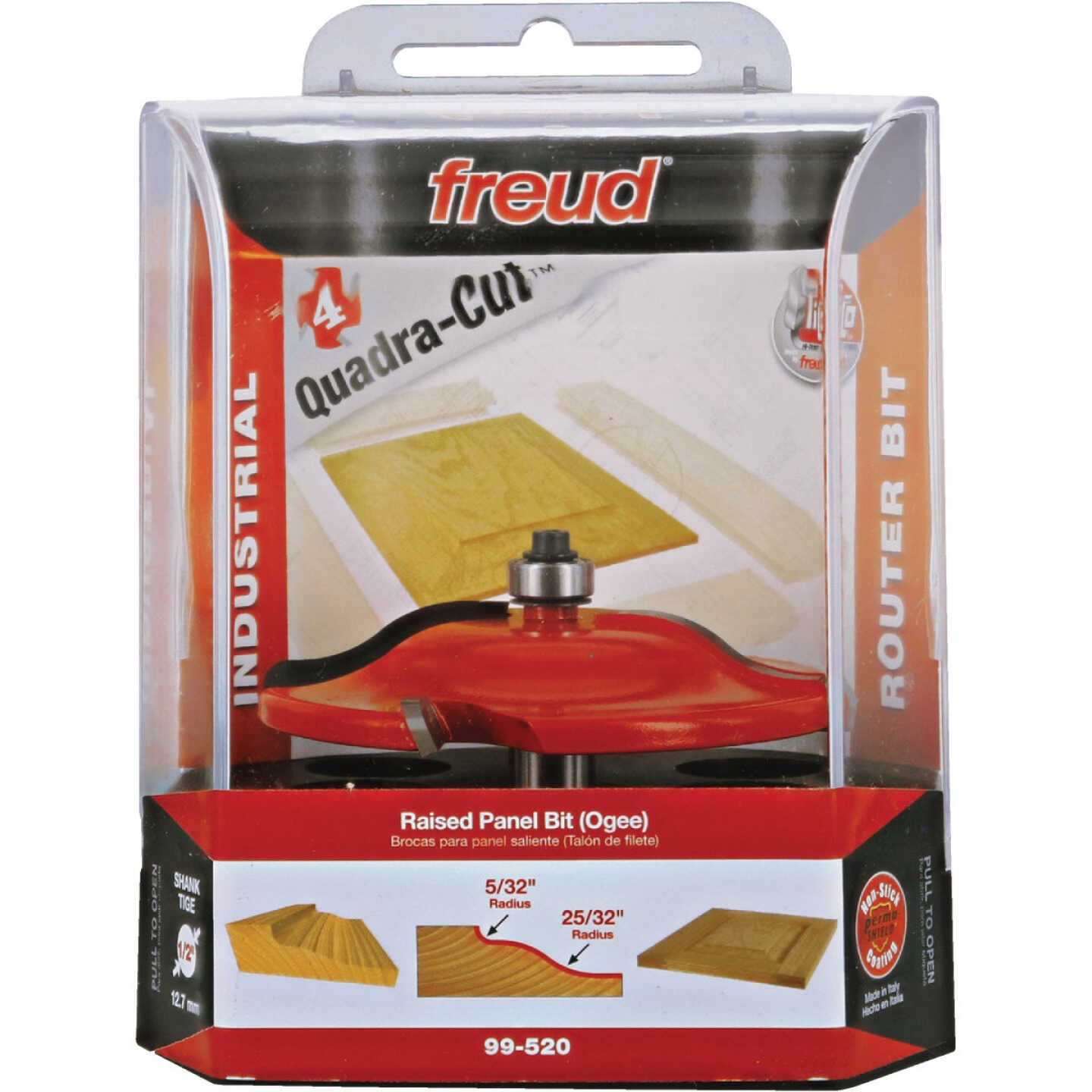 Freud 3-1/2 In. Quadra-Cut Raised Panel Router Bit Image 1