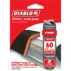 Diablo ULTRAflex 5 In. x 4 In. 60-Grit (Coarse) Sanding Sponge (2-Pack) Image 2