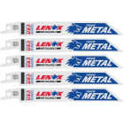 Lenox METALWOLF WAVE EDGE 6 In. 14 TPI Thick Metal Reciprocating Saw Blade (5-Pack) Image 1