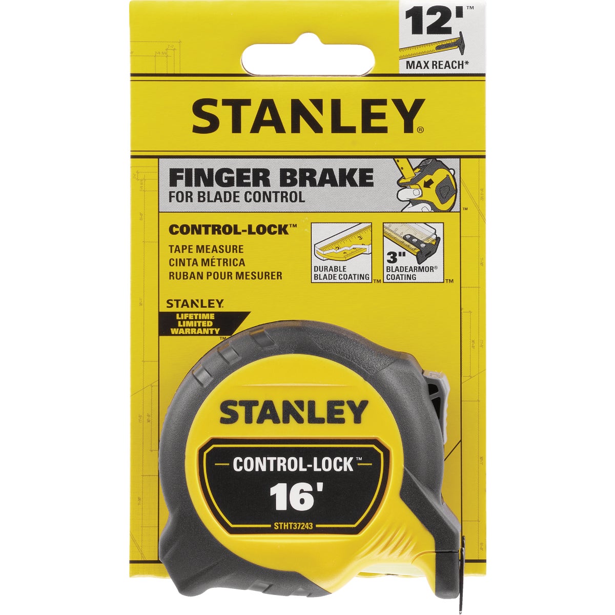Stanley 16 Ft. Control-Lock Tape Measure Image 9