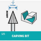 Dremel 1/4 In. High Speed Steel High-Speed Cutter Image 3