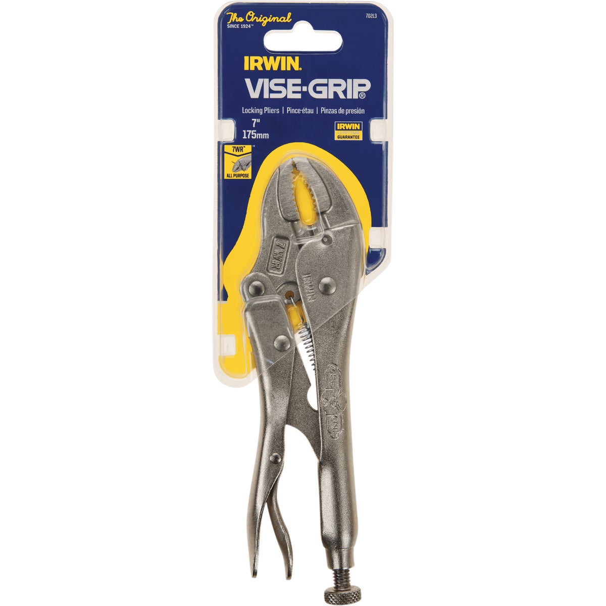 Irwin Vise-Grip The Original 7 In. Curved Jaw Locking Pliers with Cutter Image 2