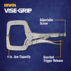 Irwin Vise-Grip 11 In. Locking C-Clamp Image 2