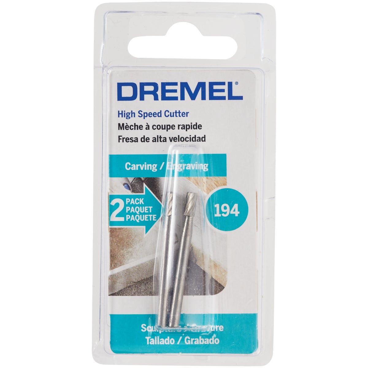 Dremel 1/8 In. High Speed Steel High-Speed Cutter, (2-Pack) Image 4