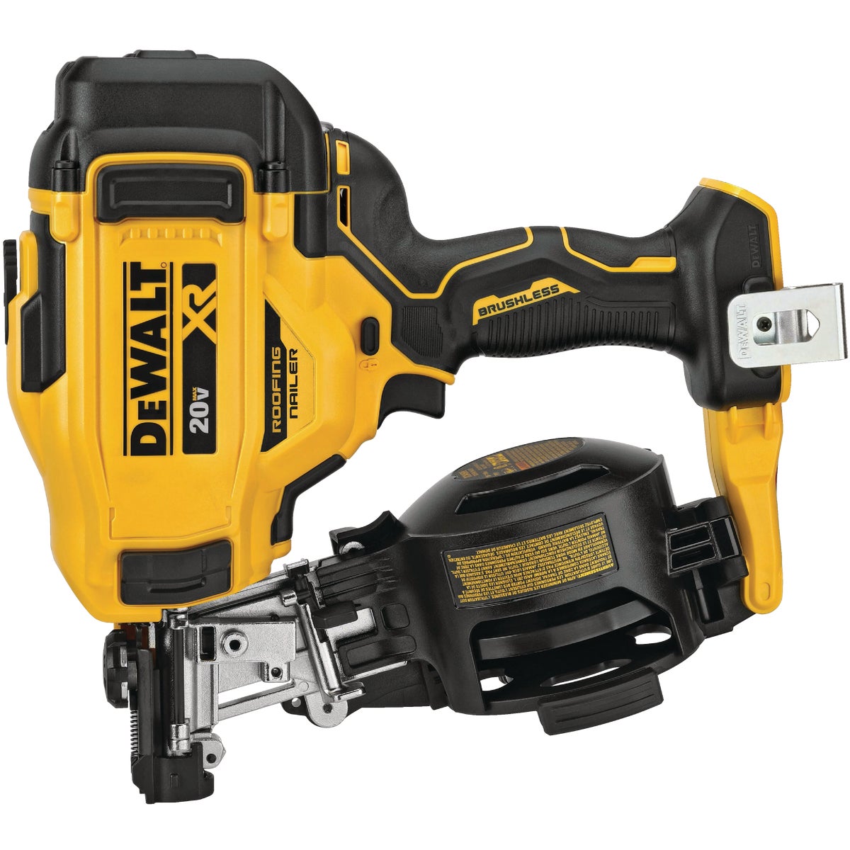 DEWALT 20V MAX 15 Degree Cordless Coil Roofing Nailer (Tool Only) Image 1