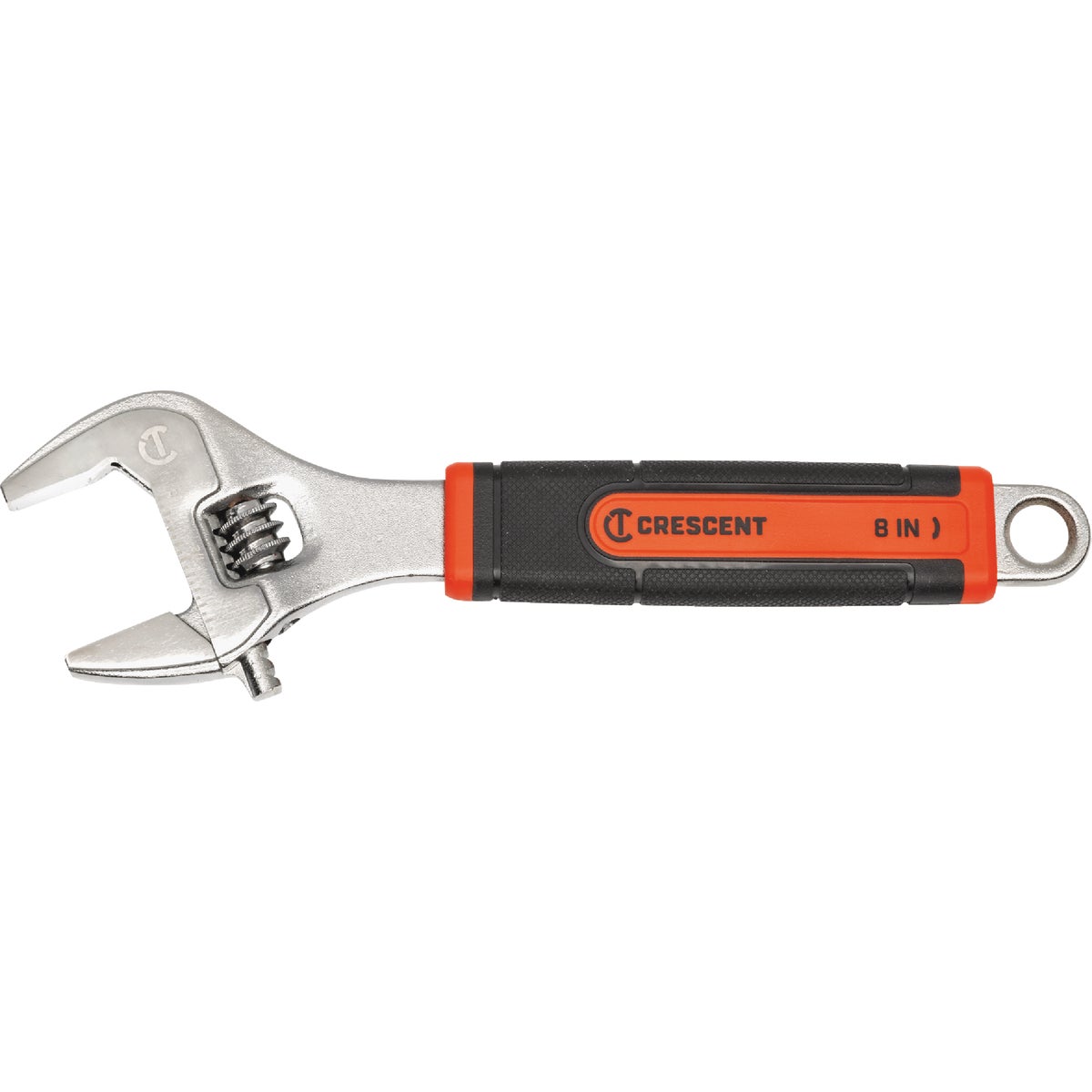 Crescent 8 In. Comfort Grip Adjustable Wrench with Quick-Fit-Jaw