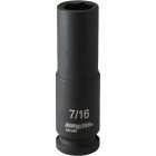 Channellock 3/8 In. Drive 7/16 In. 6-Point Deep Standard Impact Socket Image 1