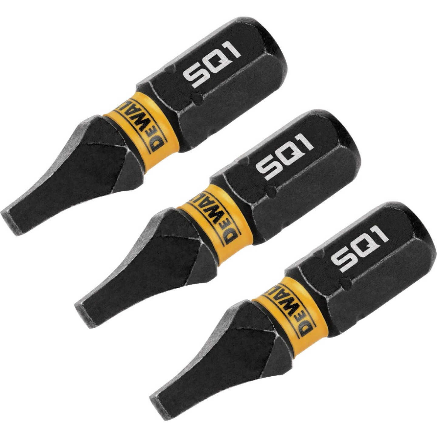 DEWALT FlexTorq 1 In. #1 Square Impact Screwdriver Bit (3-Pack) Image 4