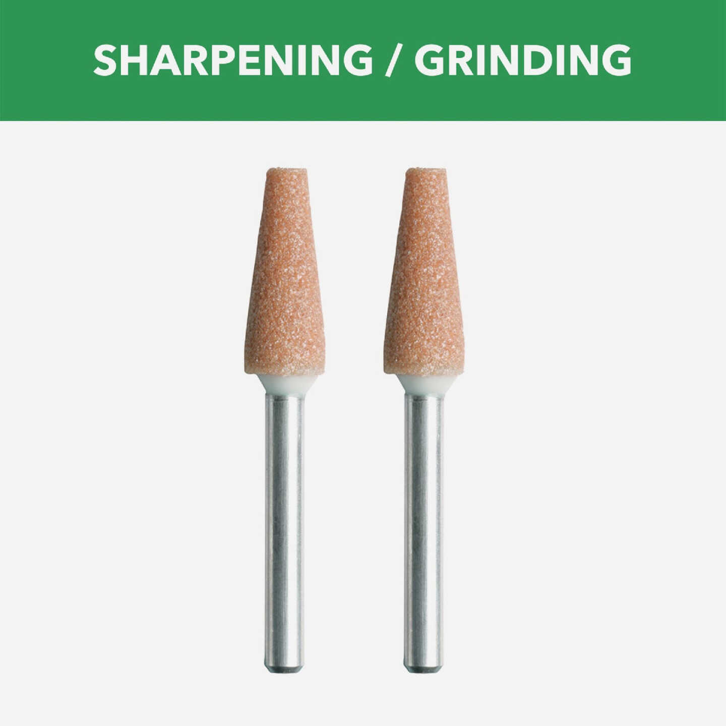 Dremel 1/4 In. Aluminum Oxide Grinding Stone Image 2
