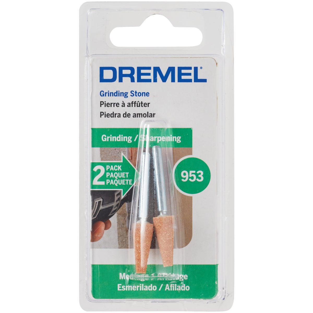 Dremel 1/4 In. Aluminum Oxide Grinding Stone Image 5