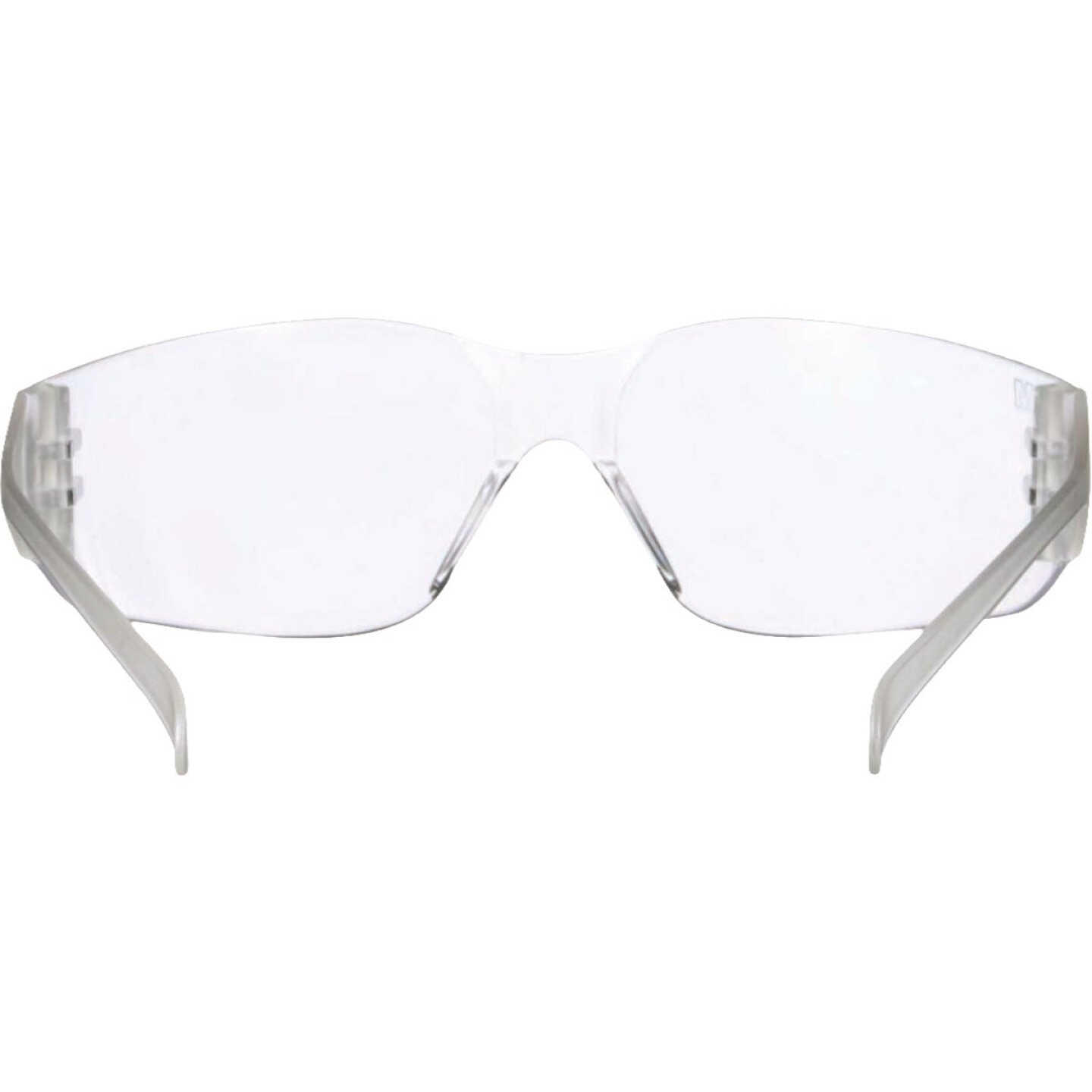 3M Clear Frame Safety Glasses with Anti-Scratch Clear Lenses Image 1