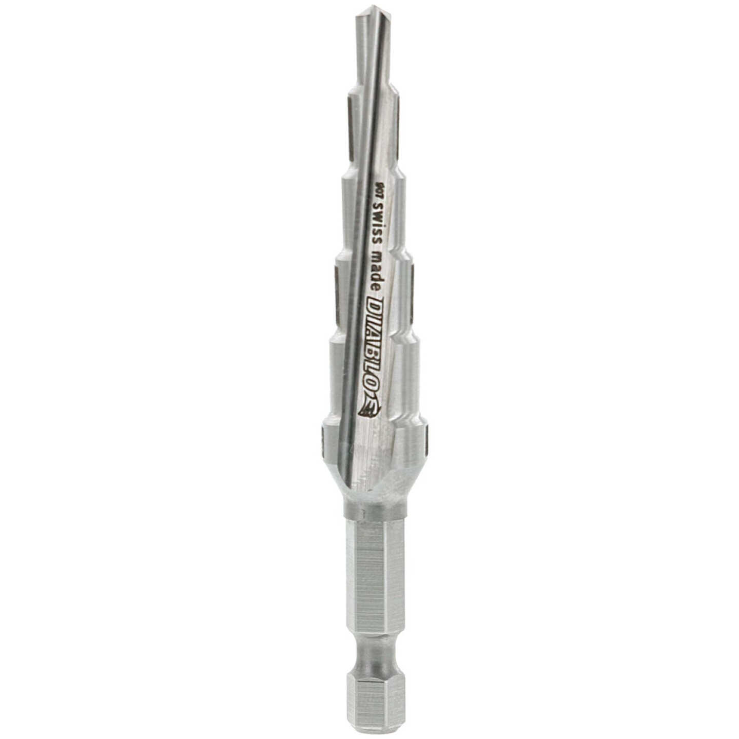 Diablo 1/4 In. - 1/2 In. Impact Step Drill Bit, 6 Steps Image 2