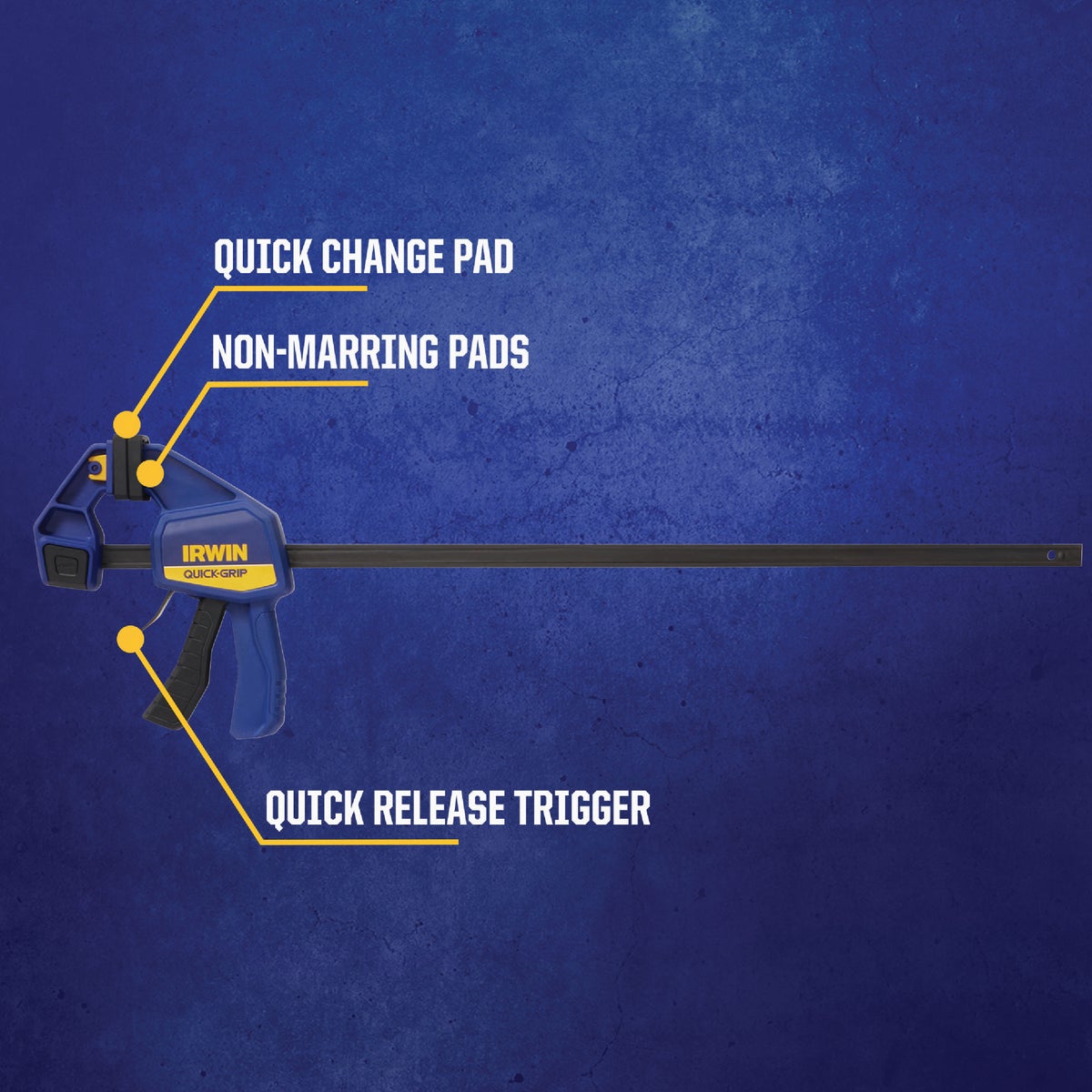 Irwin Quick-Grip 24 In. Medium-Duty One-Hand Bar Clamp Image 2