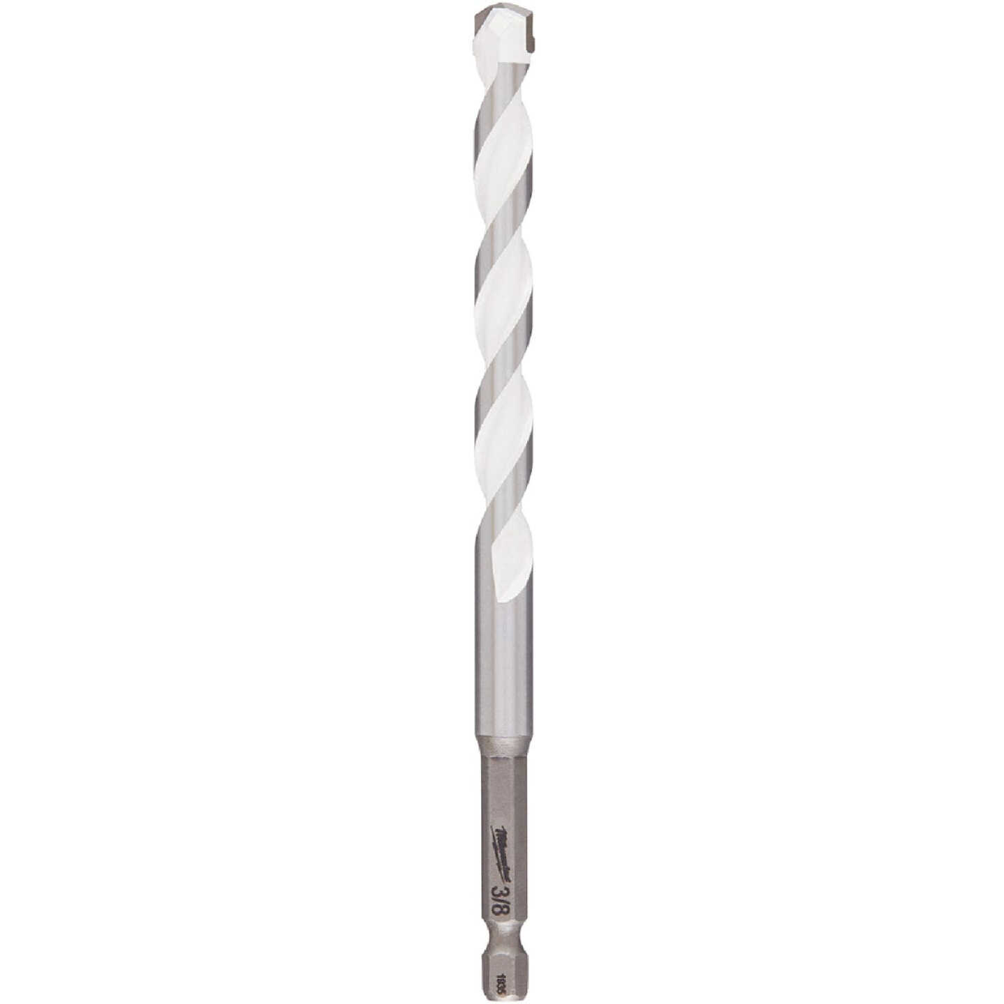 Milwaukee SHOCKWAVE 3/8 In. x 6 In. Impact Duty Carbide Multi-Material Hex Shank Drill Bit Image 1