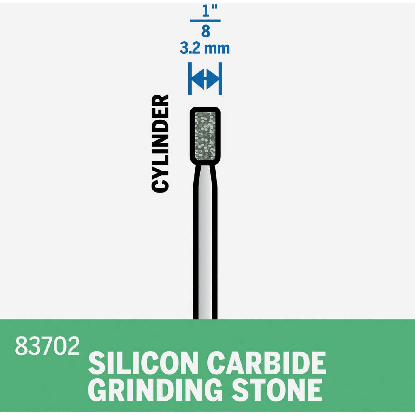 Dremel 1/8 In. Silicon Carbide Grinding Stone Image 3