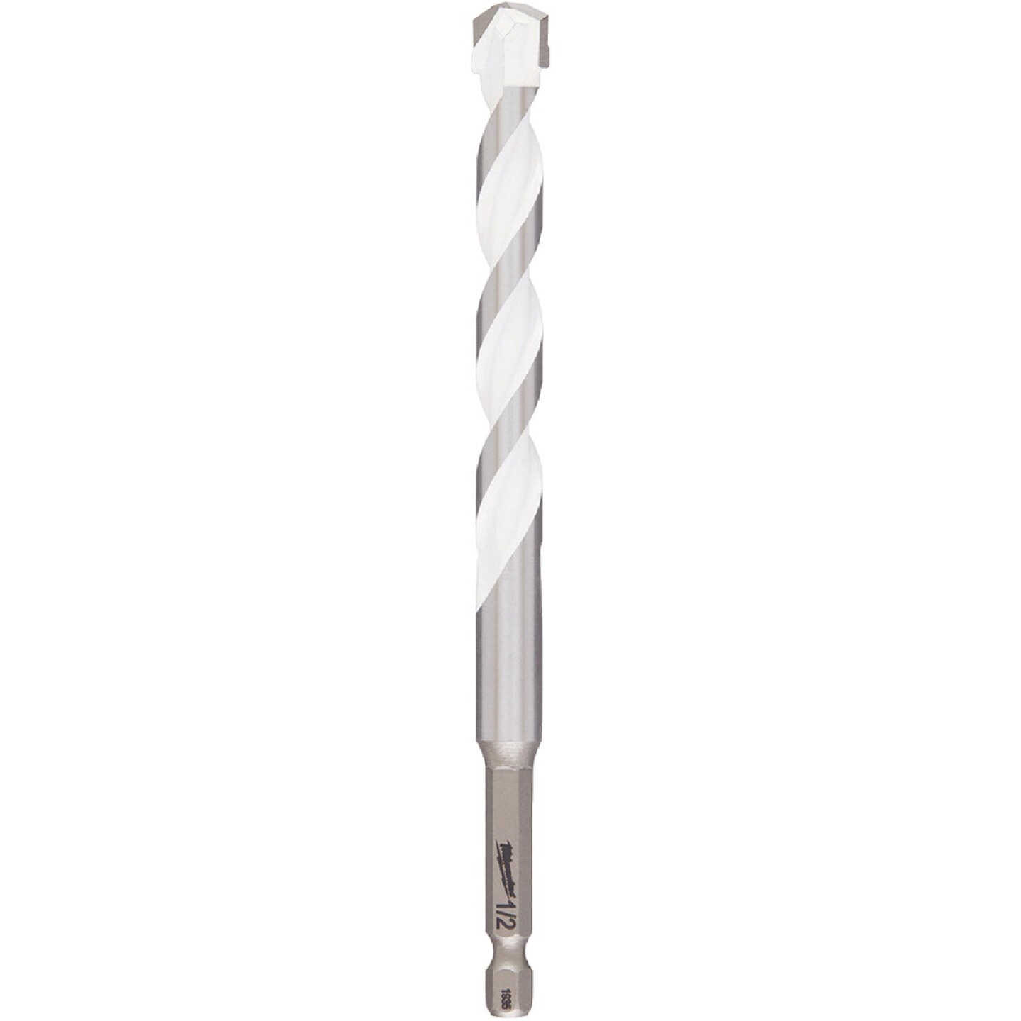 Milwaukee SHOCKWAVE 1/2 In. x 6 In. Impact Duty Carbide Multi-Material Hex Shank Drill Bit Image 1