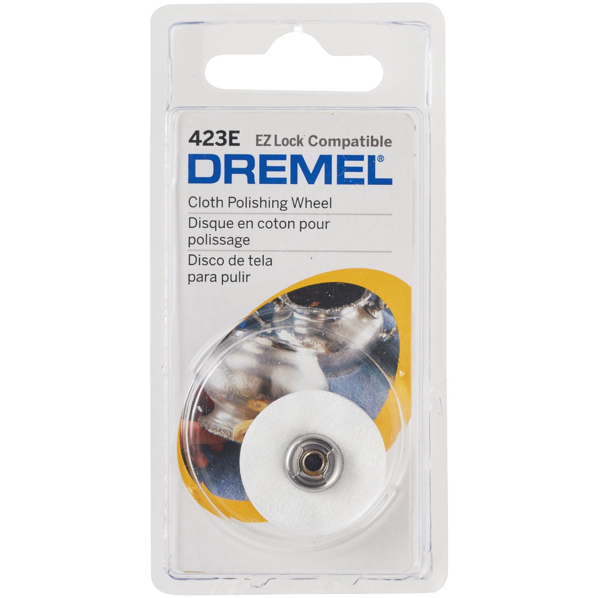 Dremel EZ Lock 1 In. Cloth Polishing Wheel Image 5