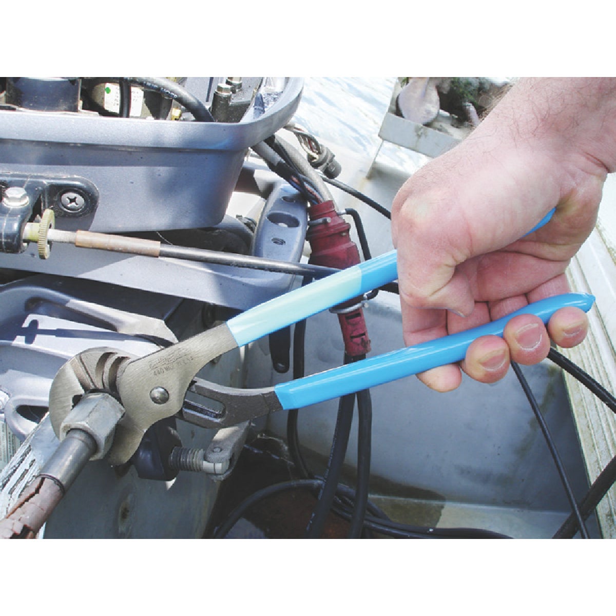 Channellock 12 In. Straight Jaw Groove Joint Pliers Image 4