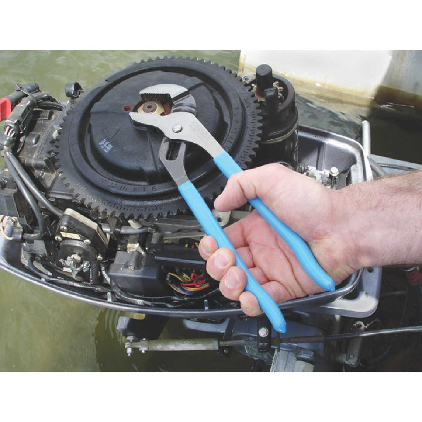 Channellock 12 In. Straight Jaw Groove Joint Pliers Image 5