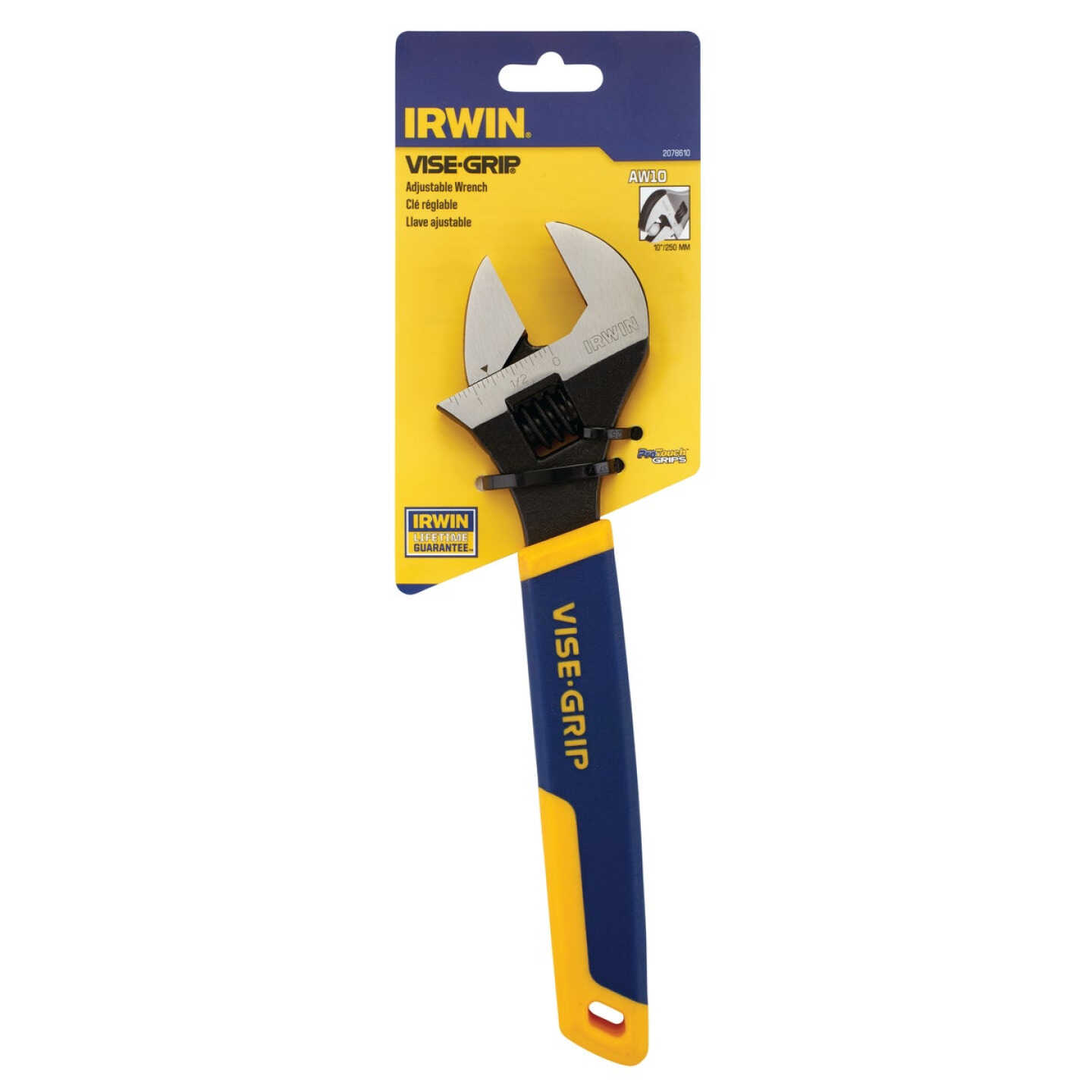 Irwin Vise-Grip 10 In. Adjustable Wrench Image 2