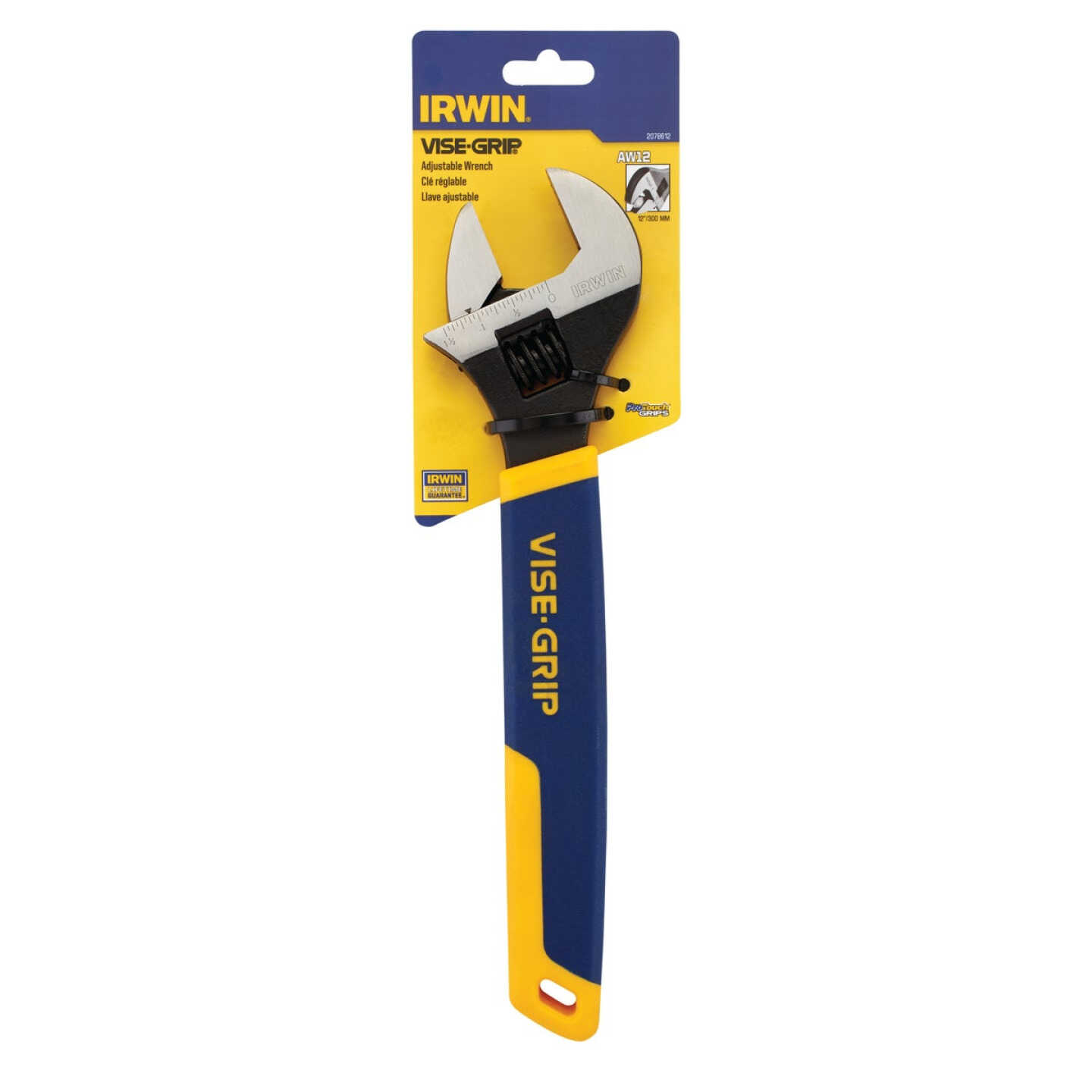 Irwin Vise-Grip 12 In. Adjustable Wrench Image 2