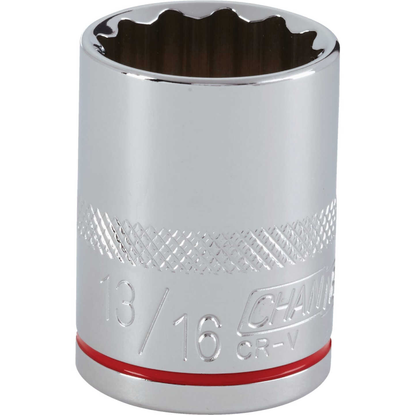 Channellock 1/2 In. Drive 13/16 In. 12-Point Shallow Standard Socket Image 1