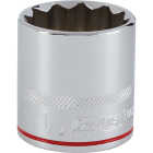 Channellock 1/2 In. Drive 1-1/4 In. 12-Point Shallow Standard Socket Image 1