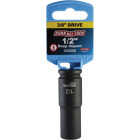 Channellock 3/8 In. Drive 1/2 In. 6-Point Deep Standard Impact Socket Image 2