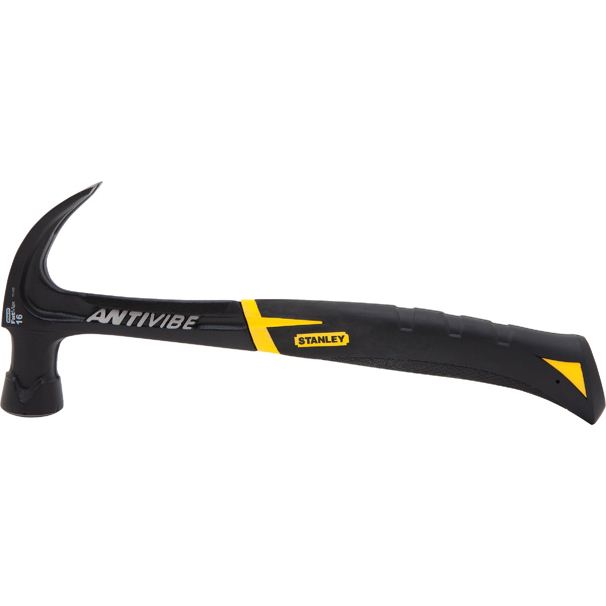 Stanley FatMax Anti-Vibe 16 Oz. Smooth-Face Curved Claw Hammer with Steel Handle Image 2