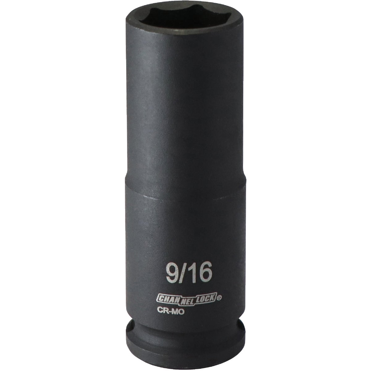 Channellock 3/8 In. Drive 9/16 In. 6-Point Deep Standard Impact Socket Image 1