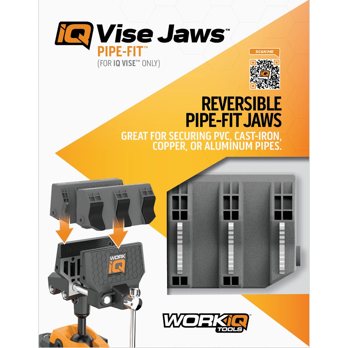 IQ Vise Pipe-Fit Vise Jaws Image 5