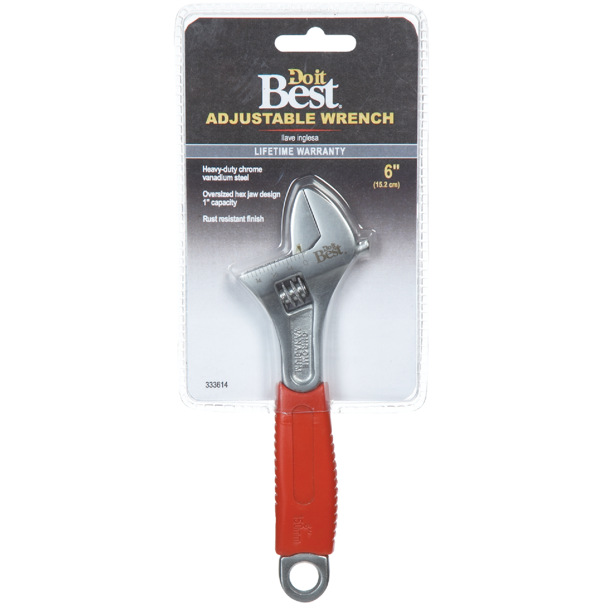 Do it Best 6 In. Adjustable Wrench Image 2