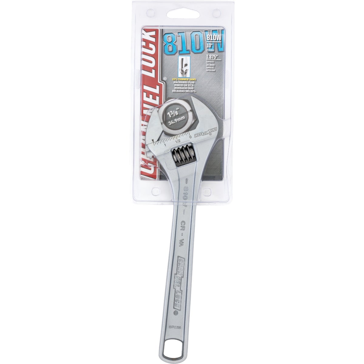 Channellock 10 In. Adjustable Wrench Image 2