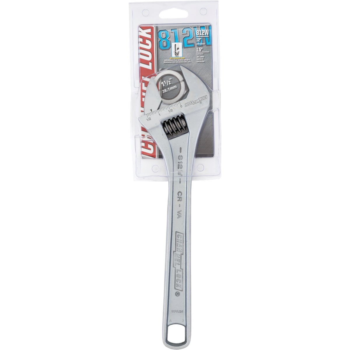 Channellock 12 In. Adjustable Wrench Image 3