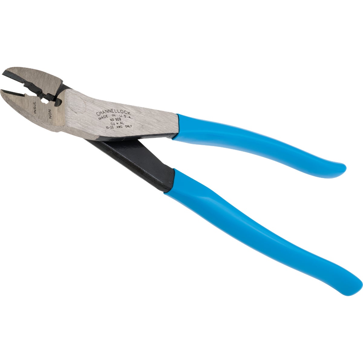 Channellock 9-1/2 In. Polished High-Carbon Drop-Forged Steel Crimp & Cut Plier Image 3