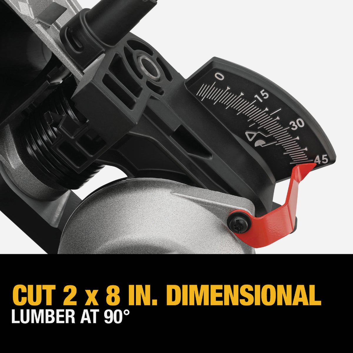 DEWALT 12 In. 15-Amp Single-Bevel Compound Miter Saw Image 8