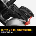 DEWALT 12 In. 15-Amp Single-Bevel Compound Miter Saw Image 8