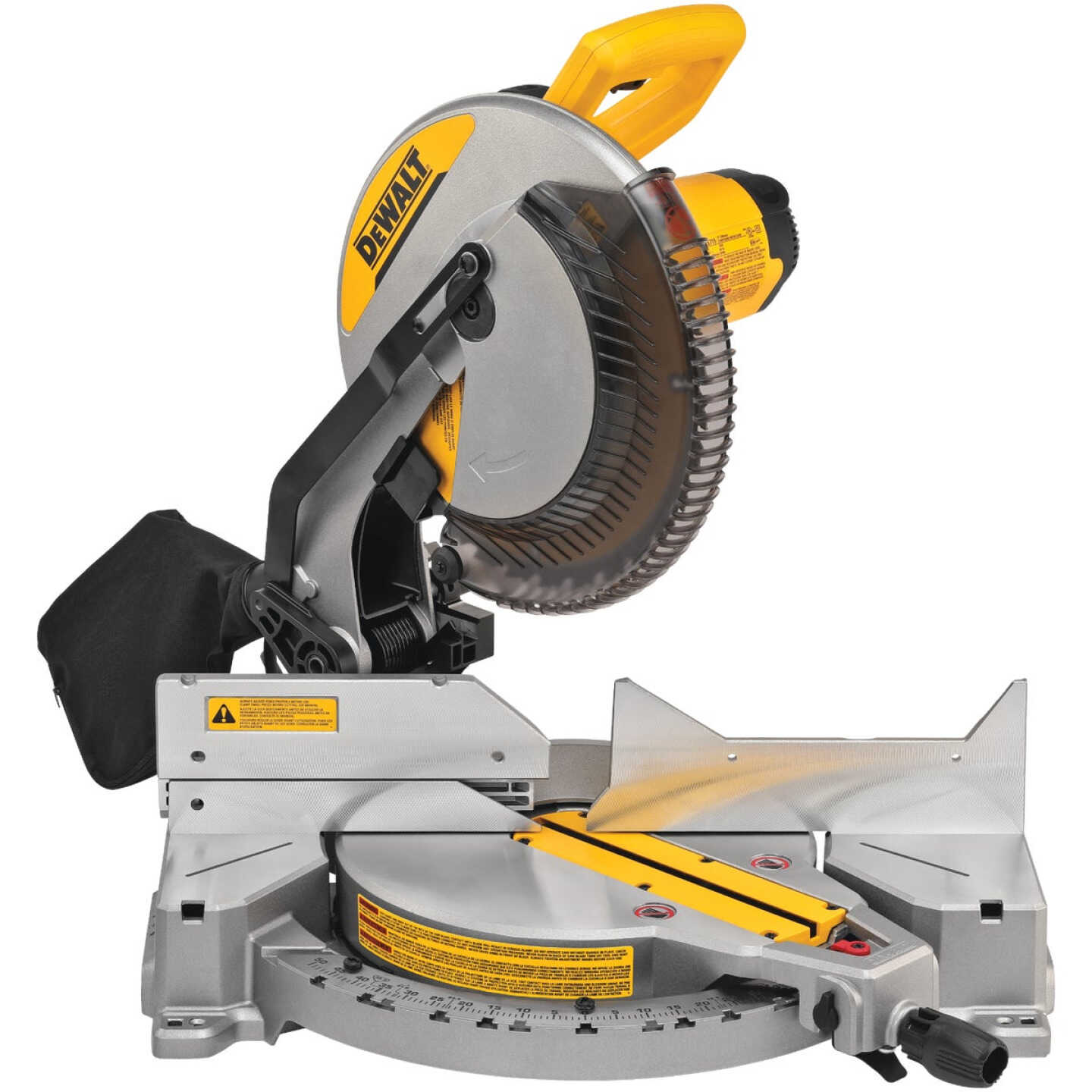 DEWALT 12 In. 15-Amp Single-Bevel Compound Miter Saw Image 1