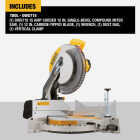 DEWALT 12 In. 15-Amp Single-Bevel Compound Miter Saw Image 2