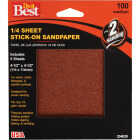 Do it Best Stick-On 100 Grit 1/4 Sheet Power Sanding Sheet (5-Pack) Image 1