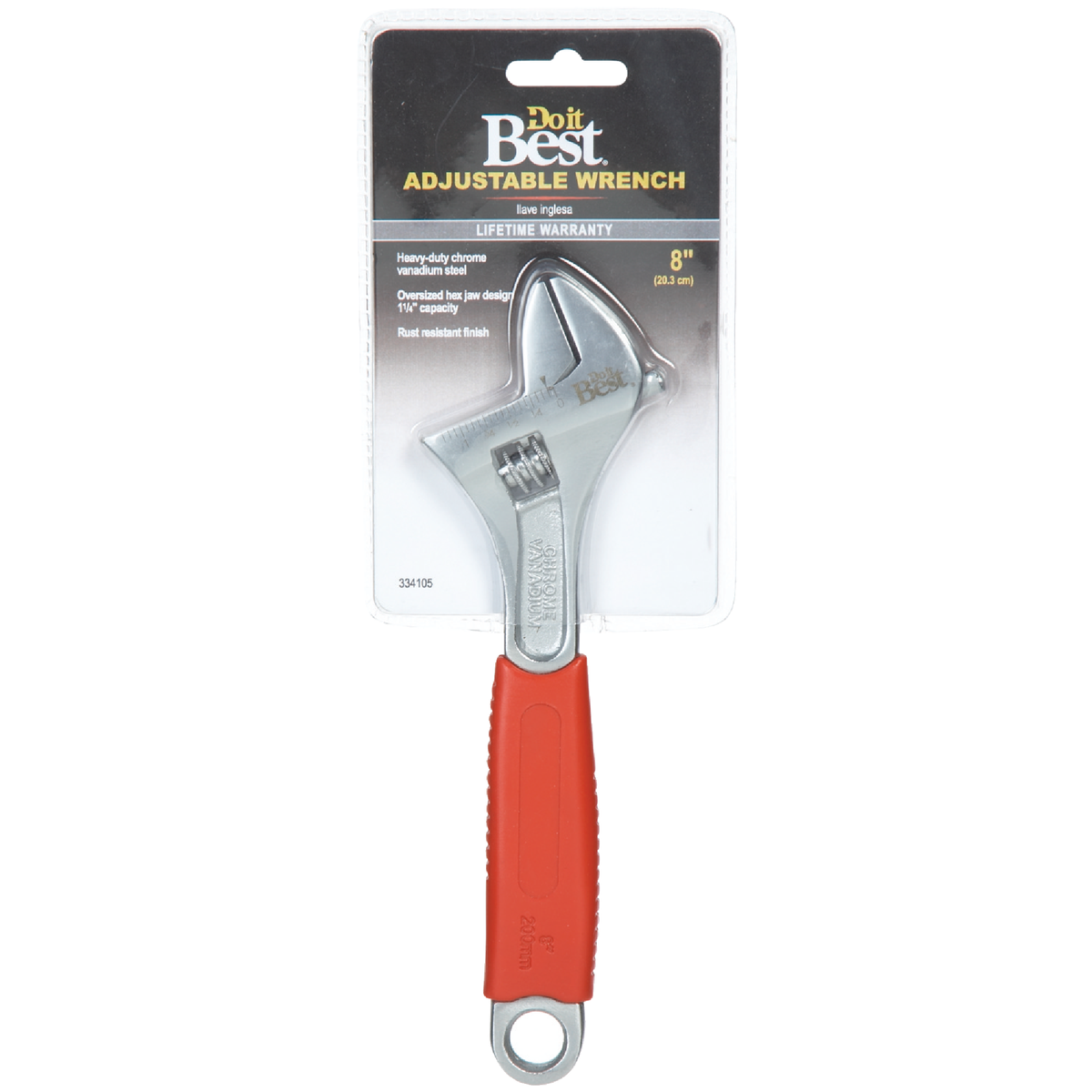 Do it Best 8 In. Adjustable Wrench Image 2