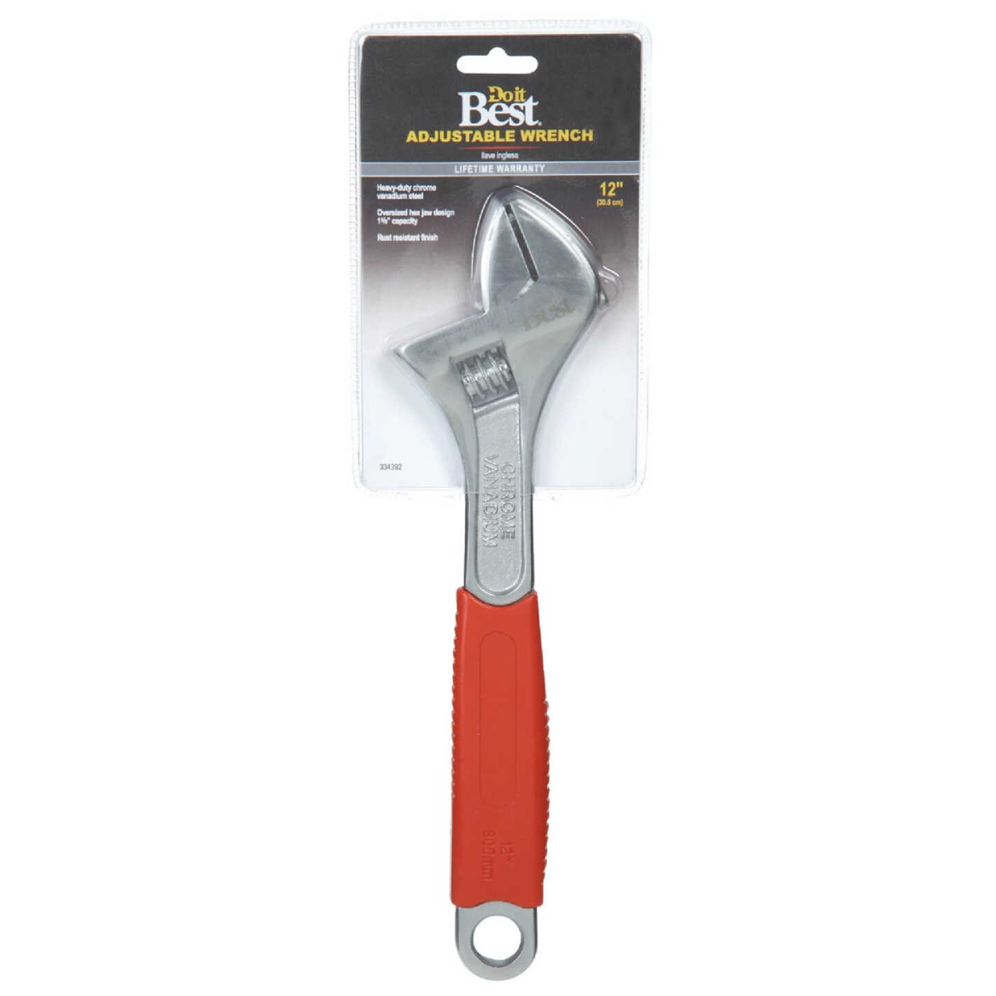 Do it Best 12 In. Adjustable Wrench Image 2