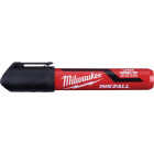 Milwaukee INKZALL Large Chisel Tip Black Job Site Marker Image 1