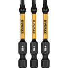 DEWALT FlexTorq 2 In. T15 TORX Impact Screwdriver Bit (3-Pack) Image 1