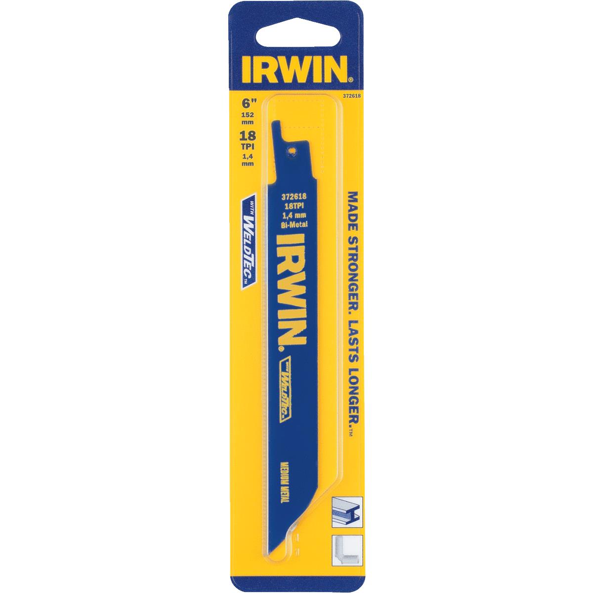 6" 18TPI RECIP BLADE Image 1