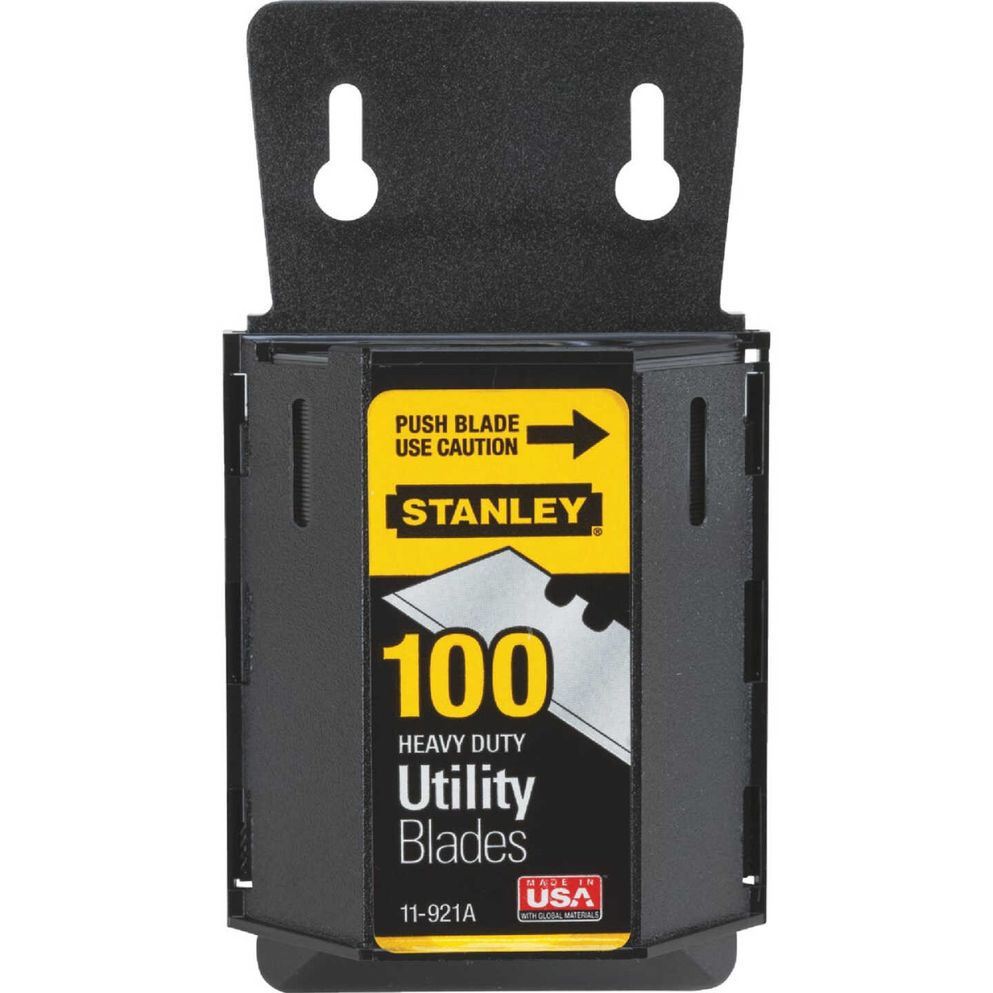Stanley 2-Point Heavy-Duty 2-7/16 In. Utility Knife Blade (100-Pack) Image 1